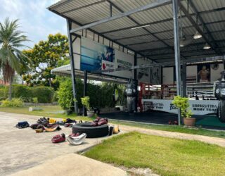 Outdoor boksclub Muay Thai Thailand