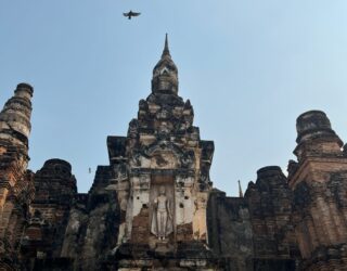 Vogel bij Sukhothai Historisch Park