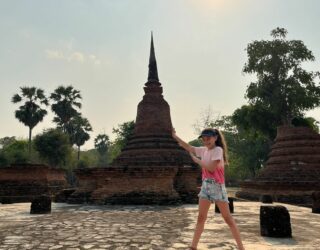 Speels bezoek aan Sukhothai met kinderen