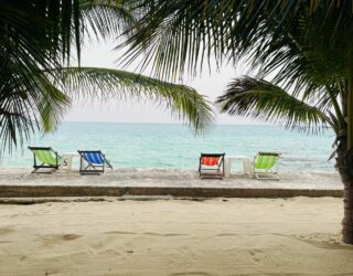 Chillen onder de palmbomen in Koh Samet