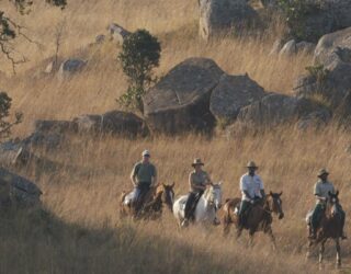 Paardrijden in Swaziland