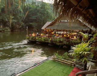 Restaurant op de River Kwai
