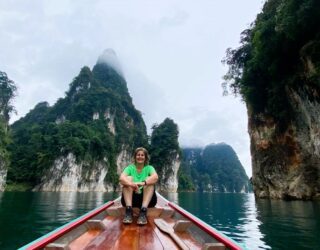 Genieten tussen de rotsen in Khao Sok