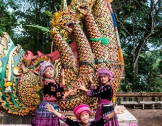 Kinderen in Chiang Mai