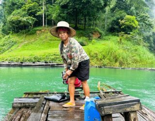 Varen op Cheow Lan Lake