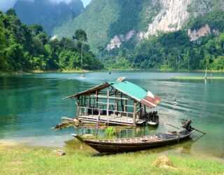 Vissershuisje Khao Sok National Park