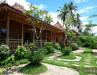 Bungalows in de tuin Nusa Penida