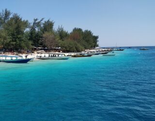 Boten aan de Gili-eilanden