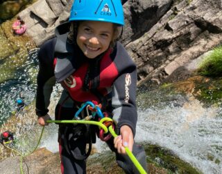 Canyoning in Penada Geres