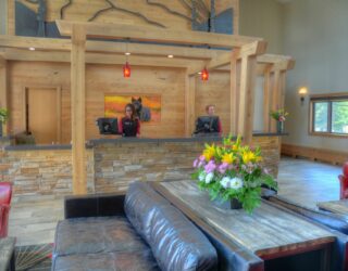 Onthaal hotel Banff