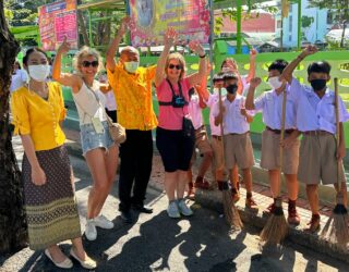 Op bezoek in Ayutthaya met kinderen