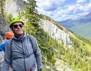 Wandelen op Via Ferrata in Banff