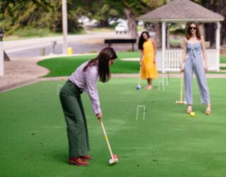 Minigolf met kinderen