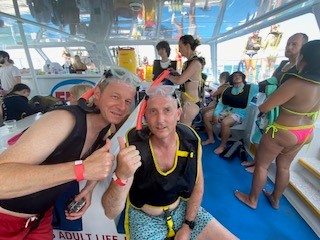 Op de catamaran met kinderen Key West