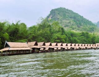 Huisjes op de River Kwai