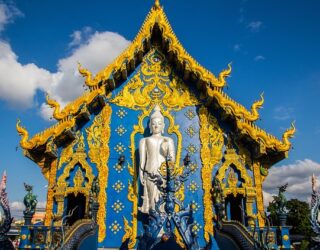 Blauwe tempel Chiang Rai