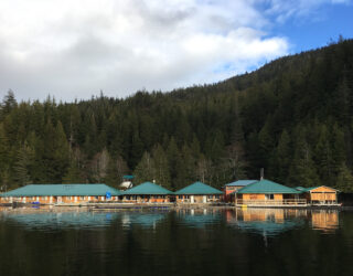 Drijvende lodge Great Bear Rainforest