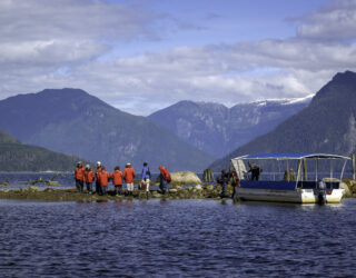 Met de boot aan Great Bear Rainforest