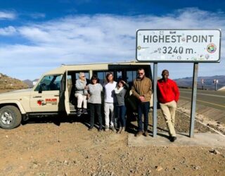 Hoogste punt in Lesotho