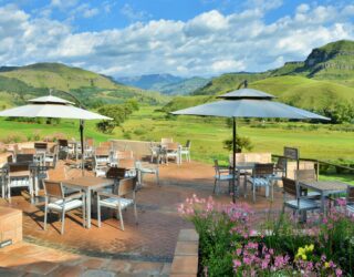 Terras hotel Sani Pass