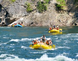 Familierafting in Wells Gray National Park