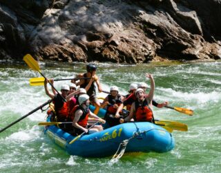 Rafting met kinderen op Clearwater River