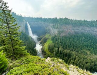 Helmcken Falls in Wells Gray National Park