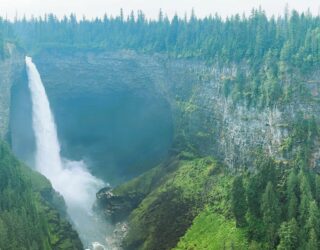 Helmcken Falls Wells Gray National Park