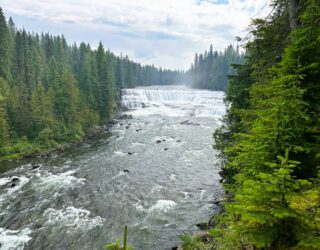 Dawson Falls Wells Gray National Park