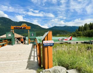 Startpunt watervliegtuig in Canada