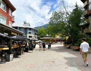 Kleurrijk stadje Whistler