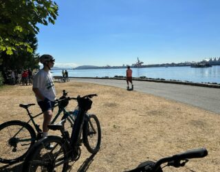 Fietsen met kinderen in Vancouver