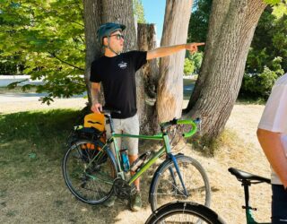 Fietsen met gids in Vancouver