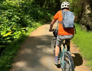 Fietsen met het gezin in Stanley Park