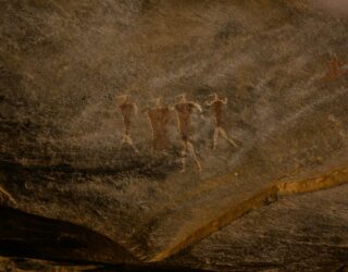 Bushmen grottekeningen in Drakensbergen