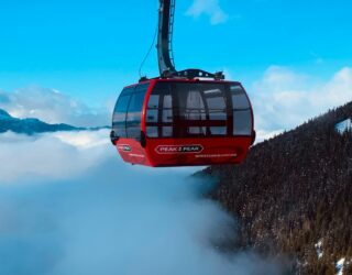 Neem de gonodola in Whistler