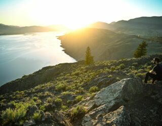 Wandelen rond Kamloops