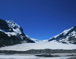 Bezoek de Athabasca gletsjer