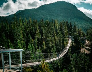 Skybridge in Whistler