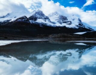 Athabasca gletsjer Canada
