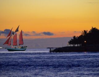 Boottocht bij zonsondergang Key West