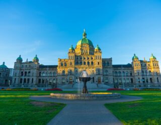 Prachtig parlement in Victoria