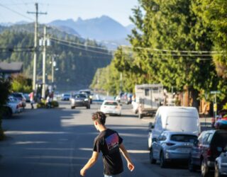 Skateboarden bij Tofino