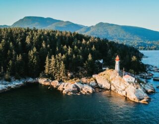 Vuurtoren bij Tofino