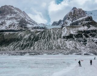 Ijsavontuur op de Athabasca-gletsjer