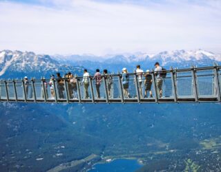 Waag je boven de wolken in Whistler