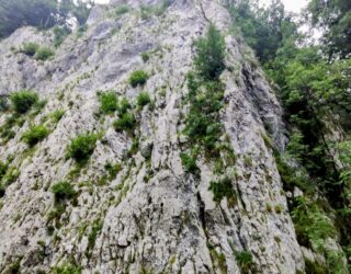 Rotsklimmen met kids in Slovenië