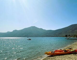 Zeekajakken in Epidaurus