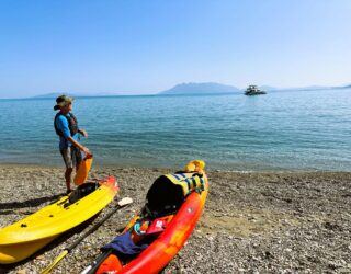 Zeekajak met gids in Epidaurus