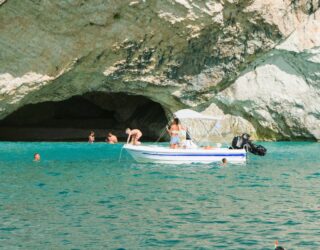 Zwemmen met kinderen in Zakynthos